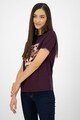 Maison Scotch Tricou de bumbac cu imprimeu Femei