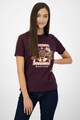 Maison Scotch Tricou de bumbac cu imprimeu Femei