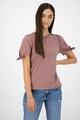 GAP Tricou de bumbac cu nod decorativ pe maneci b Femei