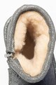 BEARPAW Cizme medii de piele intoarsa cu captuseala de lana Elle Fete