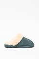 BEARPAW Papuci de casa din piele intoarsa cu captuseala de blana shearling Loki II Femei