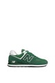 New Balance Pantofi sport cu garnituri de piele intoarsa si plasa 574 Classic Barbati