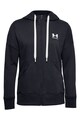 Under Armour Hanorac din material fleece cu fermoar, pentru fitness Rival Femei