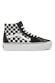 Vans Pantofi sport mid-high unisex, cu insertii de piele intoarsa Barbati