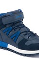 Lumberjack Pantofi sport mid-high cu insertii din piele intoarsa sintetica Baieti