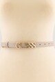 GUESS Curea de piele ecologica cu logo Uptown Chic Femei