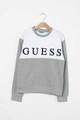 GUESS JEANS Bluza sport cu logo brodat Baieti