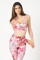 GUESS Sutien sport cu imprimeu floral Femei