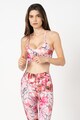 GUESS Sutien sport cu imprimeu floral Femei