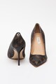GUESS Pantofi stiletto de piele ecologica cu imprimeu logo Femei