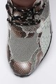 Steve Madden Pantofi sport cu talpa wedge si animal print Cliff Femei