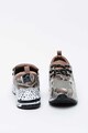 Steve Madden Pantofi sport cu talpa wedge si animal print Cliff Femei