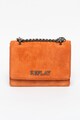 Replay Geanta crossbody din piele intoarsa cu clapa Femei