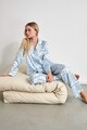 Trendyol Pijama din satin cu animal print Femei