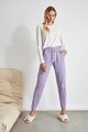 Trendyol Pantaloni de pijama cu snururi pentru ajustare Femei