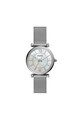 Fossil Ceas quartz de otel inoxidabil Femei