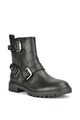 NINE WEST Ghete biker de piele Arria Femei