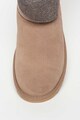 UGG Ghete din piele intoarsa fara inchidere, cu garnitura stralucitoare Classic Caviar Mini Femei