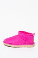 UGG Ghete slip-on din piele intoarsa Classic Ultra Mini Femei