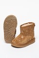 UGG Cizme fara inchidere din piele intoarsa Classic Mini II Fete