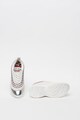 Love Moschino Pantofi sport de piele ecologica si material textil cu logo Femei