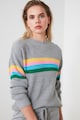 Trendyol Set de pulover striat si pantaloni cu snur de ajustare Femei