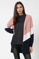 Haily's Cardigan cu model colorblock Femei