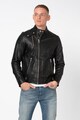 Diesel Jacheta biker de piele Cody Barbati