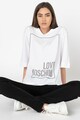 Love Moschino Tricou supradimensionat cu imprimeu logo Femei