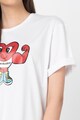 Love Moschino Tricou lejer cu imprimeu grafic Femei