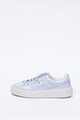 Puma Pantofi sport flatform din piele ecologica cu aspect lacuit Basket Femei