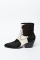 Jeffrey Campbell Ghete cowboy din piele cu par scurt Kelam Femei