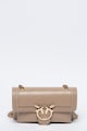 Pinko Geanta crossbody din piele cu logo stantat Love Mini Femei