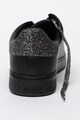 GUESS Pantofi sport din piele ecologica cu sireturi si garnituri stralucitoare Femei