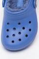 Crocs Saboti slingback cu calapod lat, perforatii si captuseala pufoasa Fete