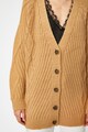 KOTON Cardigan tricotat cu decolteu in V Femei