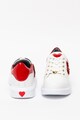 Love Moschino Pantofi sport cu inima din paiete Femei