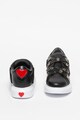 Love Moschino Pantofi sport de piele si piele ecologica, cu benzi velcro Femei
