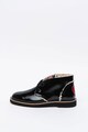 Love Moschino Ghete chukka de piele ecologica, cu aspect lacuit Femei