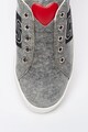 Love Moschino Pantofi sport slip-on de piele ecologica Femei