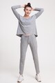 Sofiaman Pantaloni de pijama cu model crop Soft Touch Femei