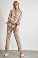 Trendyol Pijama cu imprimeu floral Femei