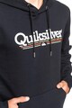 QUIKSILVER Tropicalliness kapucnis pulóver logó mintával férfi