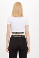 DeFacto Tricou crop cu terminatie elastica Femei