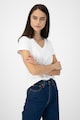 CALVIN KLEIN JEANS Tricou slim fit din amestec de bumbac organic Femei