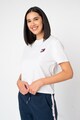 Tommy Jeans Crop póló logós foltrátéttel női