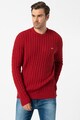 Tommy Jeans Csavart kötésmintás organikuspamut pulóver férfi