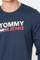 Tommy Jeans Organikuspamut felső logómintával férfi