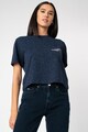 Tommy Jeans Organikuspamut tartalmú crop póló mellzsebbel női