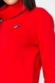 Tommy Jeans Garbónyakú miniruha logós részlettel női